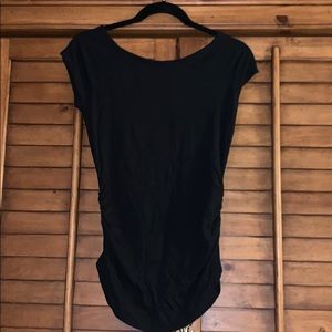 Express Black Suckered Sides T-shirt Medium